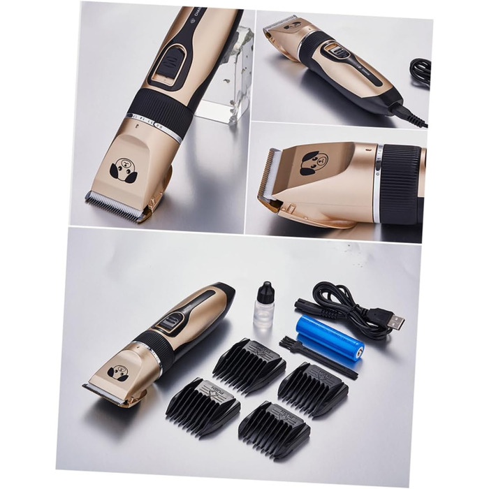 Машинка для стрижки шерсті собак Tierhaarschneidemaschine з керамічним лезом, тиха та потужна, для м'якої стрижки без пошкоджень шкіри