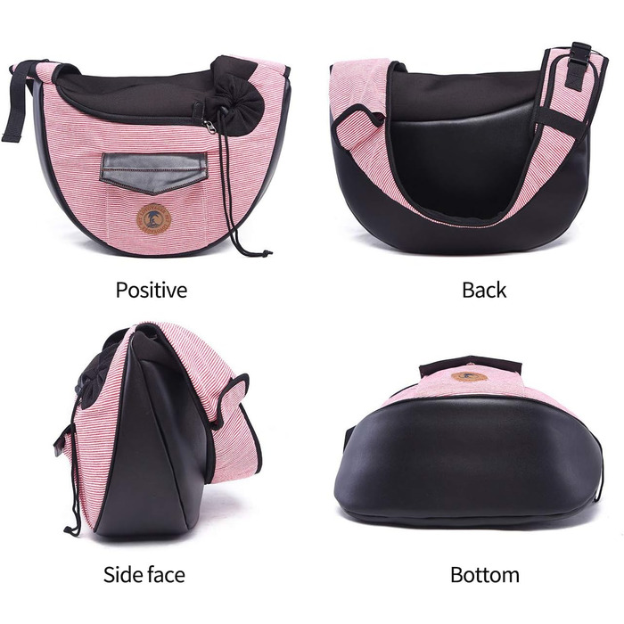 PETCUTE Сумка-переноска для собак та котів - Браун. Ідеальна для подорожей, прогулянок та активного відпочинку.