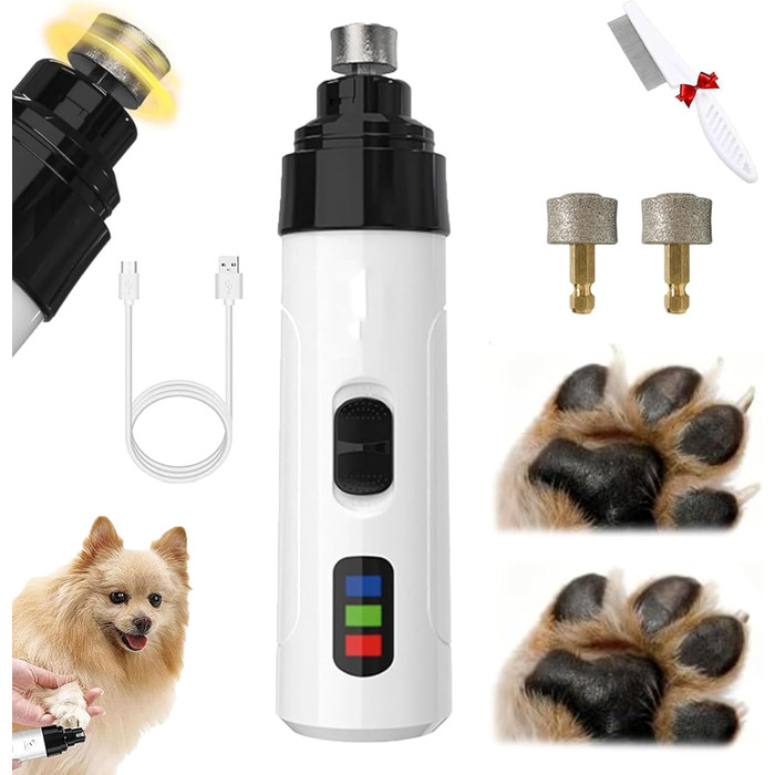 Триммер для собак Orthopfote Ortho Trimmer Pro: безпечний та тихий набір для догляду за кігтями, 1 шт.