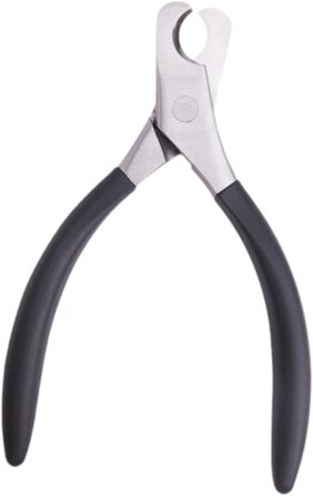 Ножиці для обрізання кігтів тварин, ножиці для кігтів, інструмент для догляду за домашніми тваринами, сталеві (чорні)