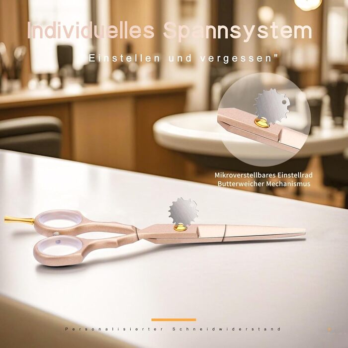 Професійні перукарські ножиці Purple Dragon 5.5 дюймів (золоті) – набір для перукарів, барберів та початківців