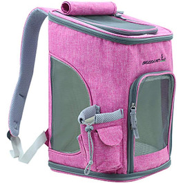 Рюкзак для тварин Outdoor: рюкзак для собак та котів (рожевий)