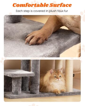 Сходи для собак і котів Pawque, м'які, міцні, 4-в-1, для дивану та ліжка