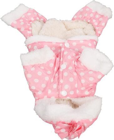 Теплий зимовий пуховик-худі для собак, розмір M - Rosenate