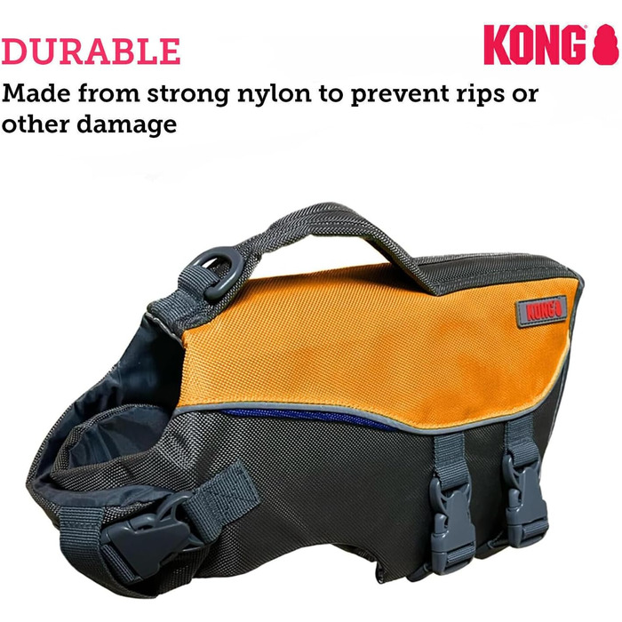 Спасальний жилет для собак Aqua Pro, розмір M, безпечний, зручний, регульований, з ручкою, для плавання