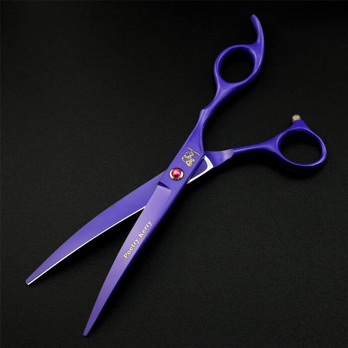 Набір ножиць для грумінгу собак 7,0 дюймів, нержавіюча сталь, для собак та котів, довге та коротке волосся