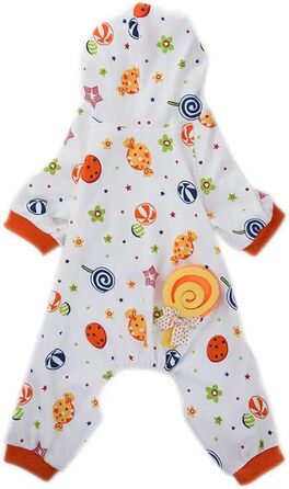 Піжама для кота Pyjaa, одяг для тварин, тепла піжама для собак та котів, одяг для цуценят (30, L)