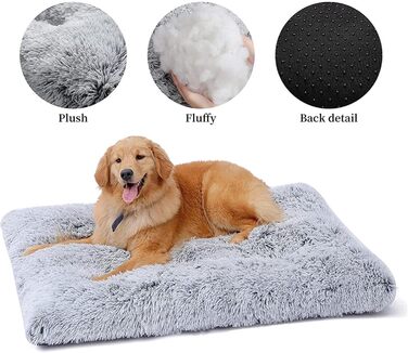 М'яке ліжко для собак та котів FANSU, XXL (110x75 см), фруктів зелений колір. Зручне, миється, для маленьких, середніх та великих собак