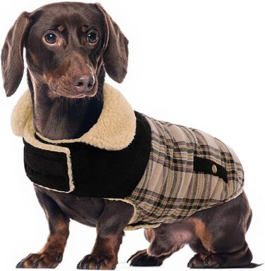 Зимова куртка для великих собак, вітронепроникна, для холодної погоди, одяг для тварин, куртка від снігу, для Golden Retriever, Labrador Retriever, Husky, розмір XL (M, Бежевий)