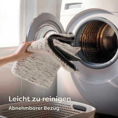 Самогріюча собача ковдра - велика лежанка для собак 90x60 см - знімний, пральний чохол - м'яка, тепла ковдра без електроенергії - з неслизьким дном (колір: коричневий)