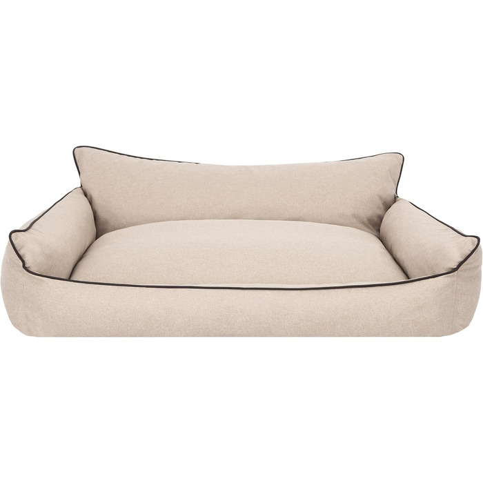 Ліжко для собак, лежанка для тварин, килимок для собак, ліжко-кілимок, матрац для собак, диван для собак, матрац, XXXL - 132 x 106 см, графітовий колір, екологічний матеріал