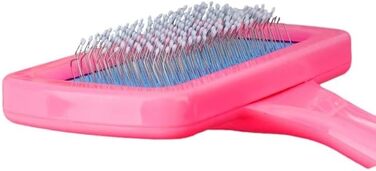 Бурштук для догляду за шерстю котів з довгим хутром, щітка для собак та котів, гребінець для котів, щітка для догляду за тваринами, для кошенят, кроликів, інструмент для видалення шерсті, масажна чистка, рожевий колір