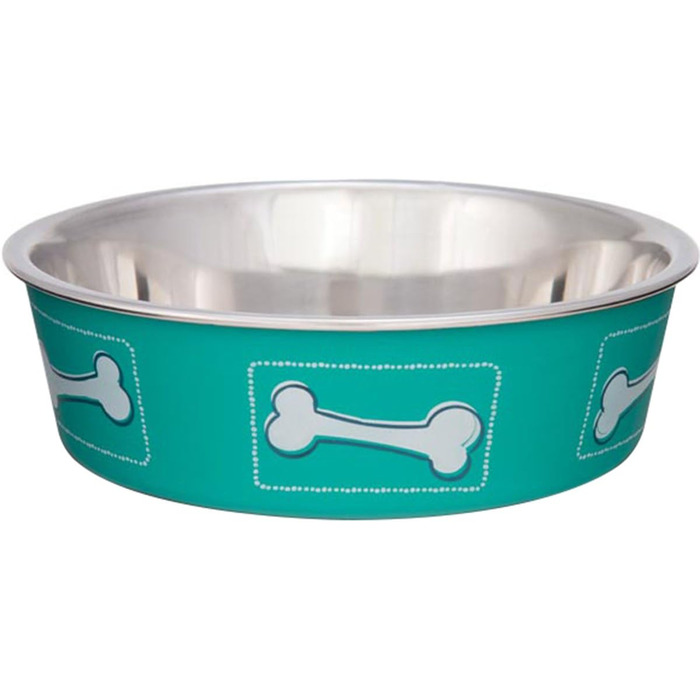 Миска для собак Loving Pets Bella Bowls, нержавіюча сталь, L, коричнева (350 мл)