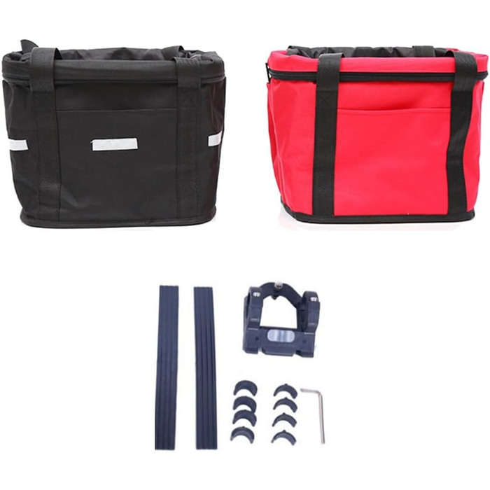 Кошик для велосипеда Gettimore для тварин, собак, знімний, складний, 35 x 27 x 26 см