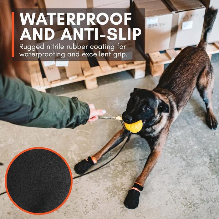 Захисні черевики для собак Non-stop Dogwear, розмір L, нейлонові