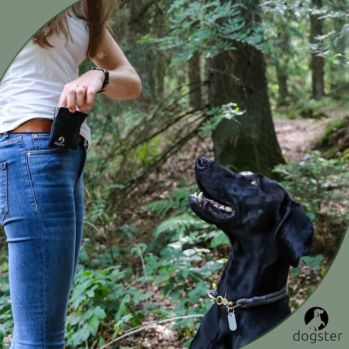 Сумка для ласощів Dogster® для собак - зручний мішечок для смаколиків, швидкий доступ до винагороди, з карабіном
