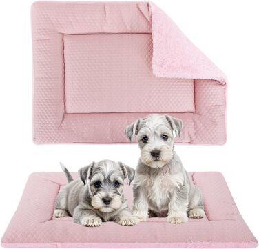 Килимок для собак BVAGSS: комфортне ліжко для маленьких, середніх та великих собак (91x58 см, Рожевий)