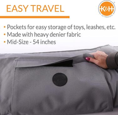 K&H Manufacturing утеплений килимок для перевезення тварин, стьобаний, водонепроникний