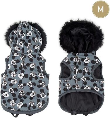 Зимовий теплий накид для собак Cerdá ForFanPet Mickey Mouse - офіційна ліцензія Disney, розмір M