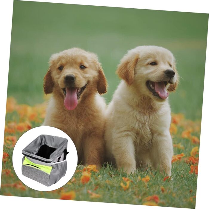 Фаркоп для велосипеда BESPORTBLE для тварин, складаний, переноска для собак, з ручкою, оксфордська тканина, економія місця