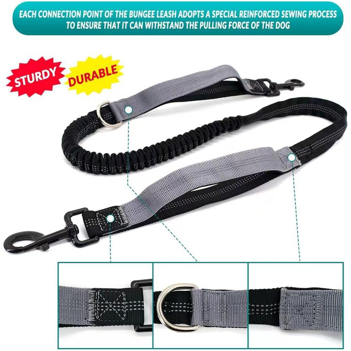 Лекарська сумка для собак, поясна сумка для аксесуарів, мішок для ласощів з дозатором кульок для вигулу, прогулянок та дресирування (Сірий, з 1 повідком)