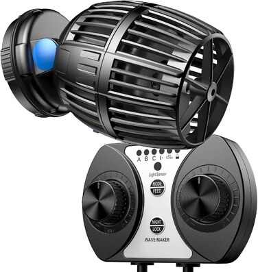 SunSun CW-160 циркуляційна помпа для акваріума 1700-20000 л/год, 60 Вт, з регулюванням хвиль, потужності, денним і нічним режимом