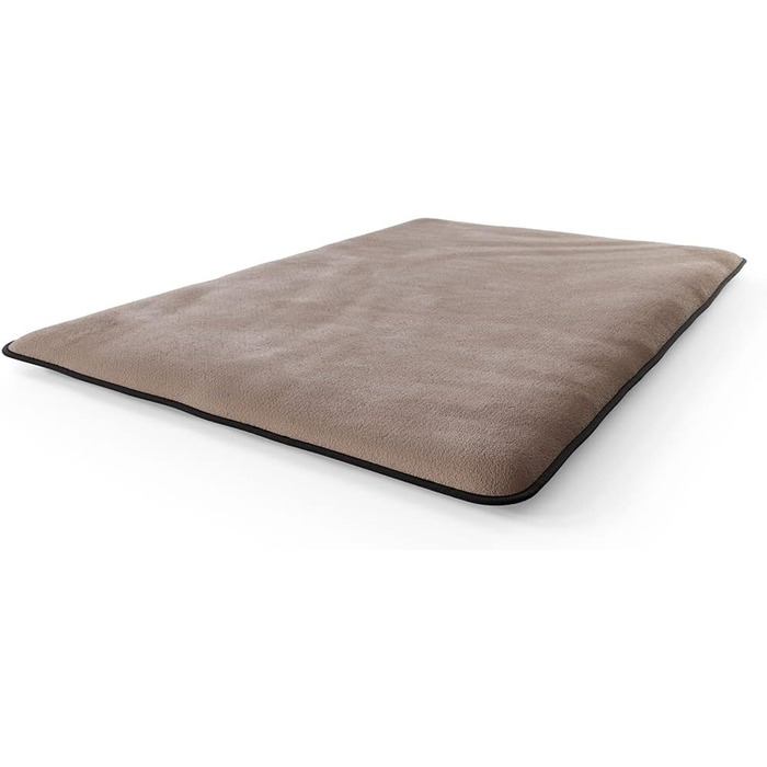 М'яка подушка-вкладиш для ліжка собаці Knuffelwuff, форма Globetrotter, розмір L, коричнева