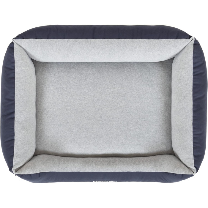 Ліжко для собак Doctor Bark Kleine Hunde - Корзина для собак М'яка та пухнаста - Миється, зносостійка, затишна - Виготовлено в Німеччині - GreenLabel (M - 86x65 см, Королівський синій)