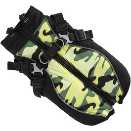 Теплий зимовий костюм для собак GLEAVI з поліестеру для маленьких собак. Зносостійкий костюм для цуценят, зручний одяг для собак у холодну погоду