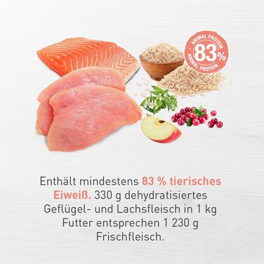 Сухий корм для дорослих котів Eminent Adult Salmon з лососем, безглютеновий, преміум-клас, 10 кг