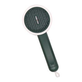 Гладка щітка для вичісування шерсті цуценят та котів з функцією розплутування, для довгошерстих тварин, підходить для вичісування овочевої каші