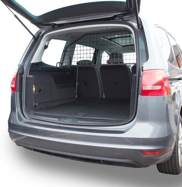 Автомобільна перегородка Travall для собак, сталева, для Volkswagen Sharan, Seat Alhambra (2010-2020), захист багажника, бар'єр для домашніх тварин