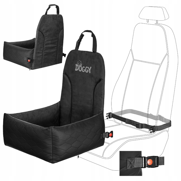 Автомобільне крісло PillowPrim, 55 см x 56 см