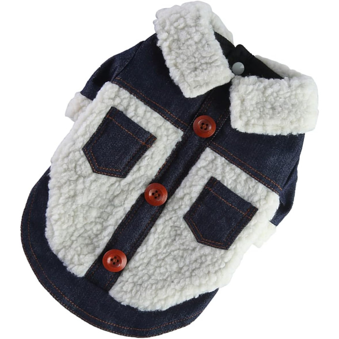 Теплий зимовий костюм для цуценят Abaoadam: зручний халат для прогулянок та ігор на вулиці