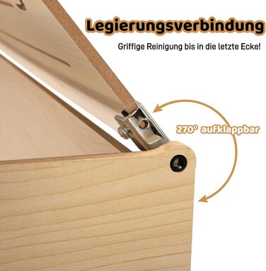 Клітка для хом'яків, морських свинок та шиншил, з відкривною кришкою та вентиляційними отворами