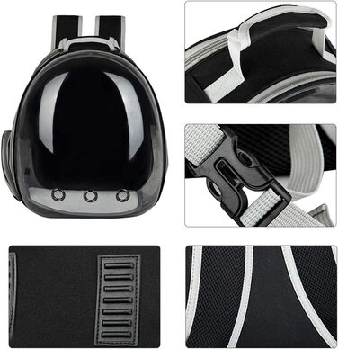 Транспортна переноска для котів Transportbox Katze – складана переноска для котів та маленьких собак, блакитна