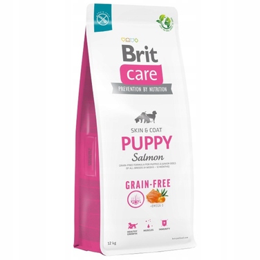 Корм для цуценят BRIT Puppy з лососем, 12 кг