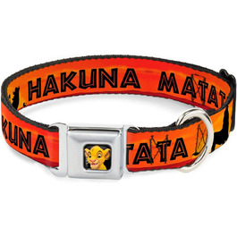 Buckle Down DYAC Simba2 нашийник для собак, застібка, міцний