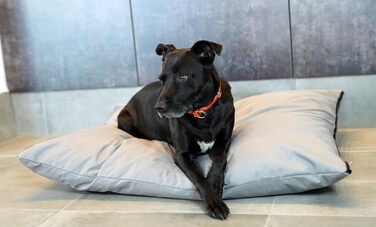 Водонепроникне лежанка для собак 80x60 см, сірого кольору - 4L Textil ZOE