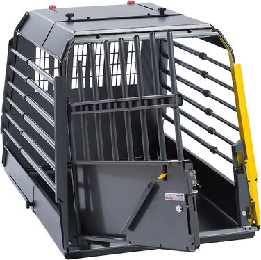 Транспортна переноска для собак VarioCage Einzelbox SL- Plus Kleinmetall, переноска для багажника для середніх та великих собак