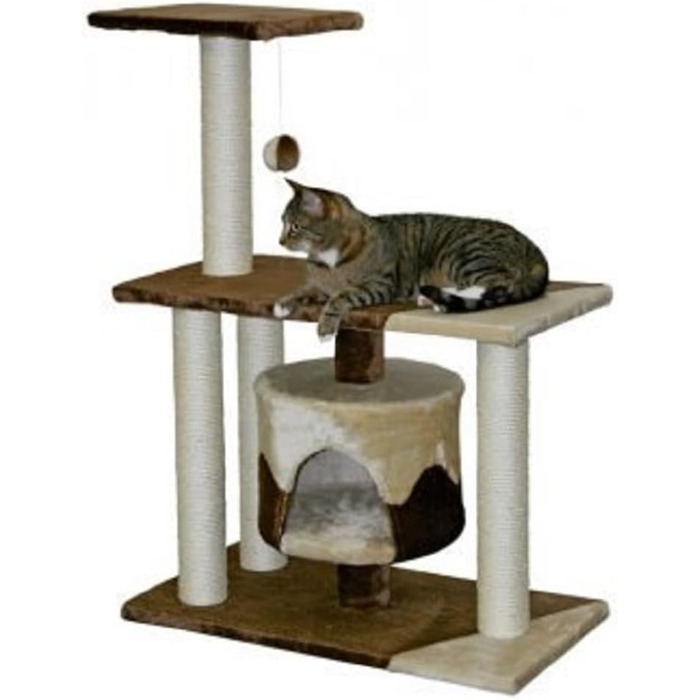 Драбина для котів Kerbl Jade Pro, 96 см, коричневий/бежевий, 70x35x86 см