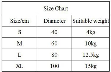 Кругла килимок для собак і котів з штучного хутра, 80 см, сірий - зручний, миючий, нековзний