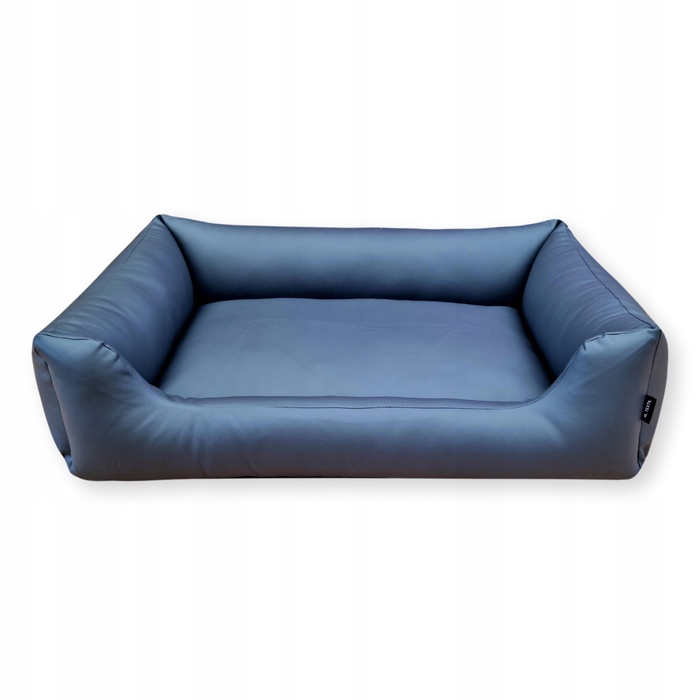 Текстильне ліжко для собак, сіре, 100 x 70 см, розмір 4L