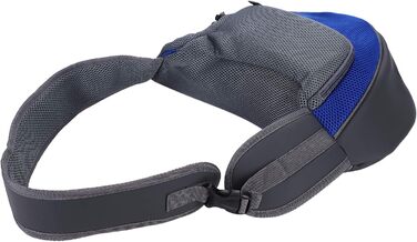 Сумка-переноска для собак і котів, блакитна. Зручна сумка-переноска для тварин, регульована, для подорожей та прогулянок на відкритому повітрі.