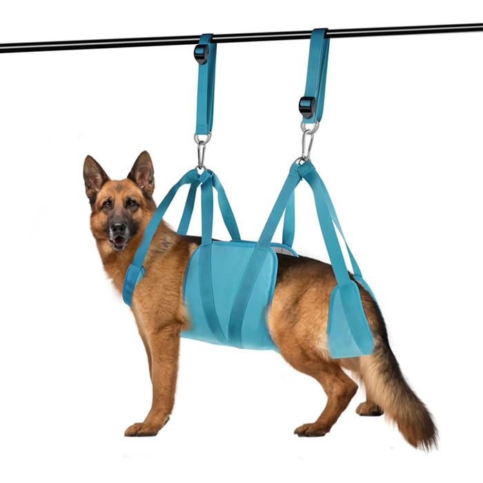 Набір для догляду за собаками Qcwwy: гамак, триммер, ножиці, кусачки для кігтів. Ідеально для грумінгу та купання собак.