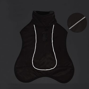 Водонепроникна тепла куртка-жилет для собак великих та середніх порід, 4XL, сірий колір