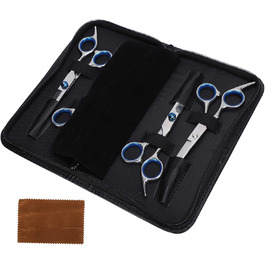 Набір для догляду за собаками: професійні ножиці для грумінгу, ножиці для товстих ниток, гребінець для собак, котів та інших тварин