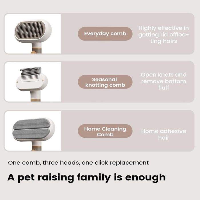 Щітка для грумінгу собак - гребінець для чищення шерсті котів та собак. Підходить для догляду за короткою та довгою шерстю вдома, в офісі або квартирі.