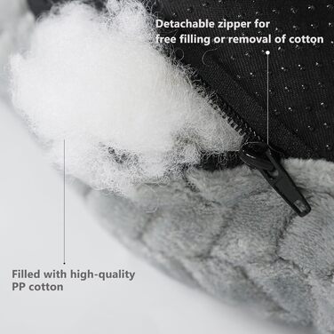 Клітка-ліжко для собак середніх порід, 76,2 см, з м'якою та пухнастою підстилкою, до 18 кг, 30'x20'x4'