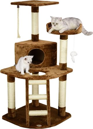 Когтеточка для котів Go Pet Club, 120 см, коричнева